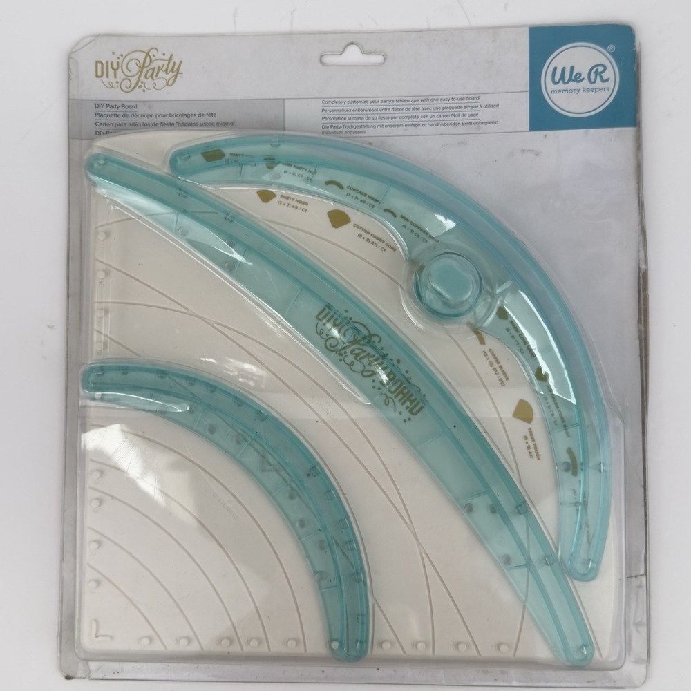 We R Memory Keepers DIY Party Punch Board 660555 Paper Crafts New